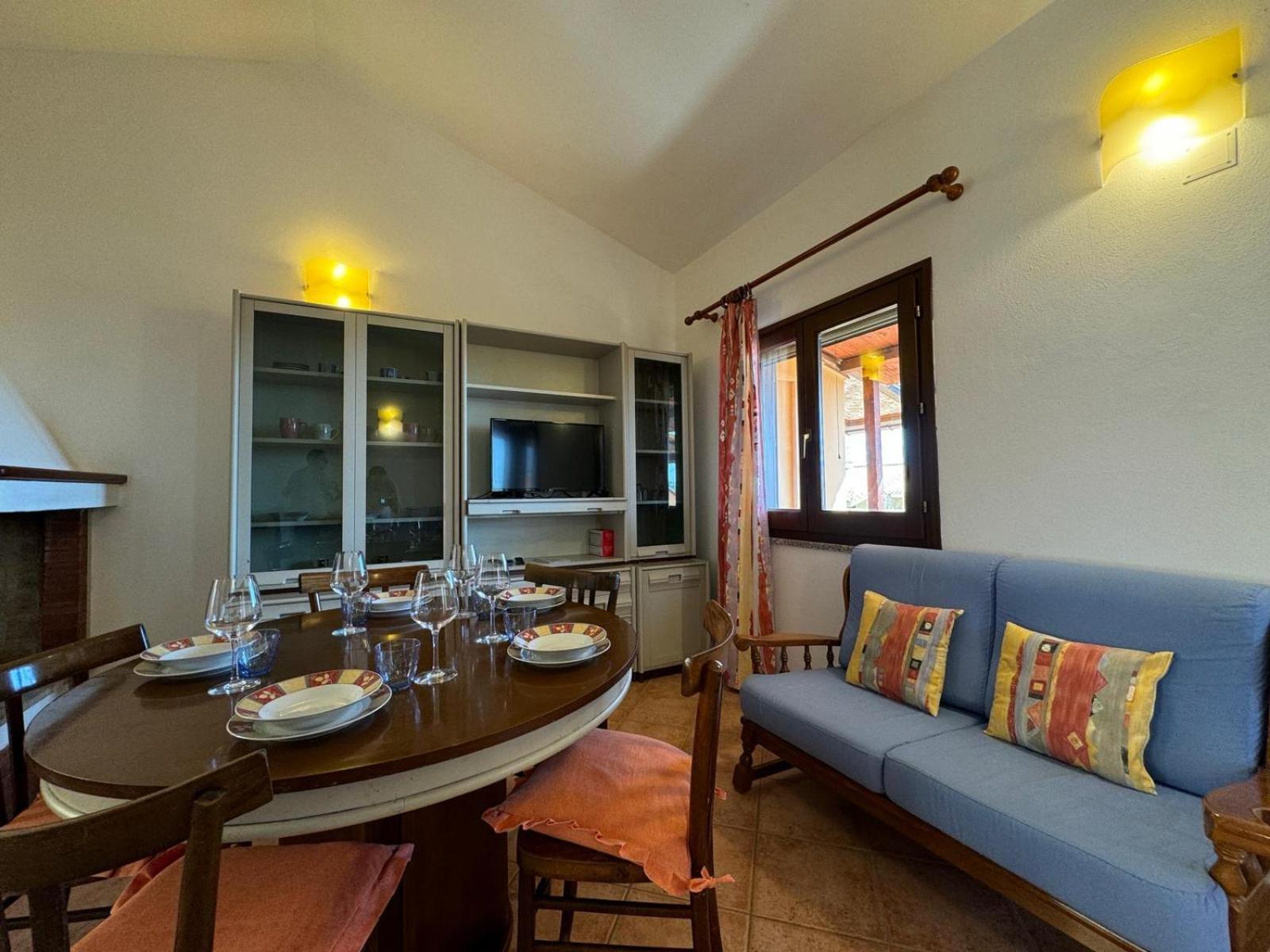 Villa Orizzonte Blu Funtana Meiga Esterno foto
